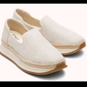 TOMS Women's Jocelyn Espadrille Slip-On Sneaker, Textile Upper, 10W